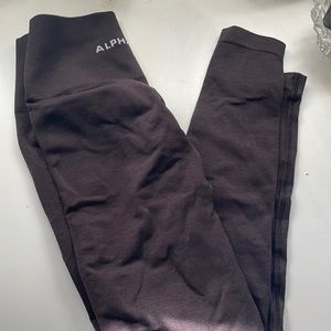 Alphalete Amplify legging - chocolate brown 🍫